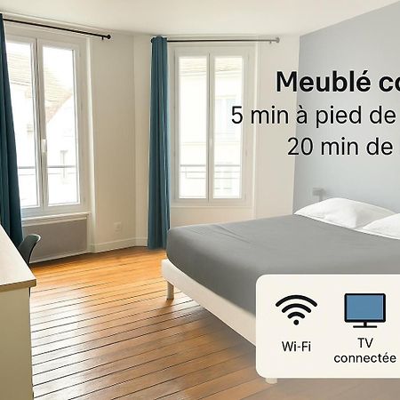 Appartement Maciet 4- Centre Ville Meaux-Gare-Disney 외부 사진