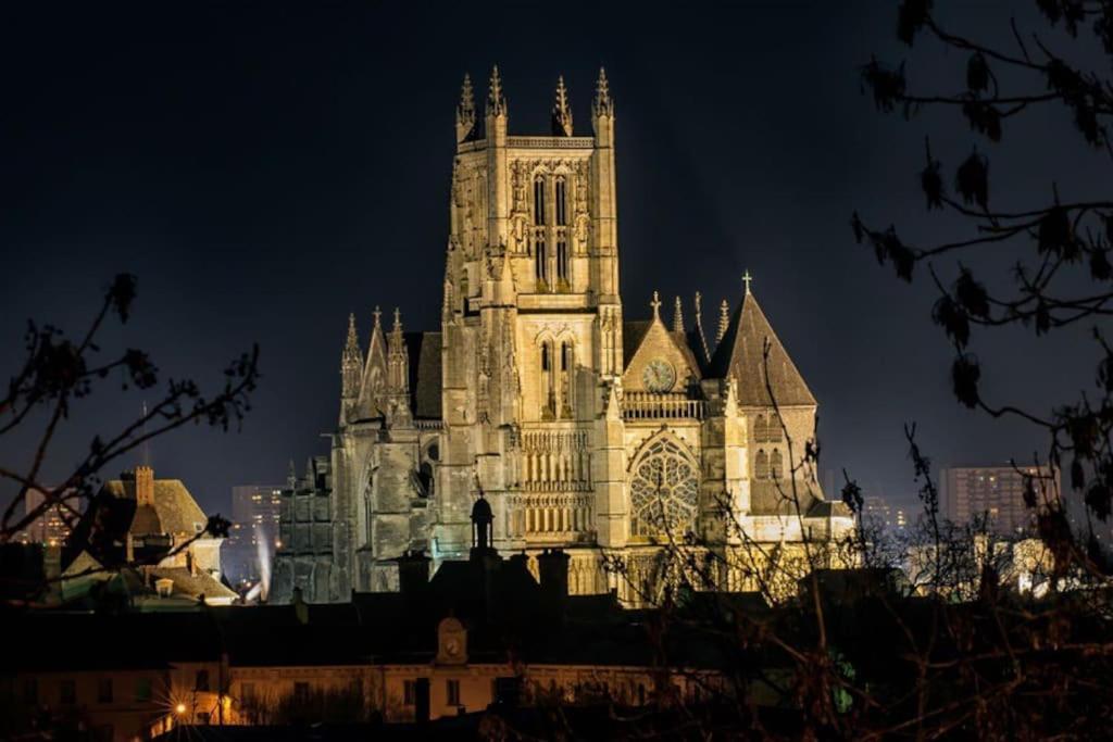 Appartement Maciet 4- Centre Ville Meaux-Gare-Disney 외부 사진